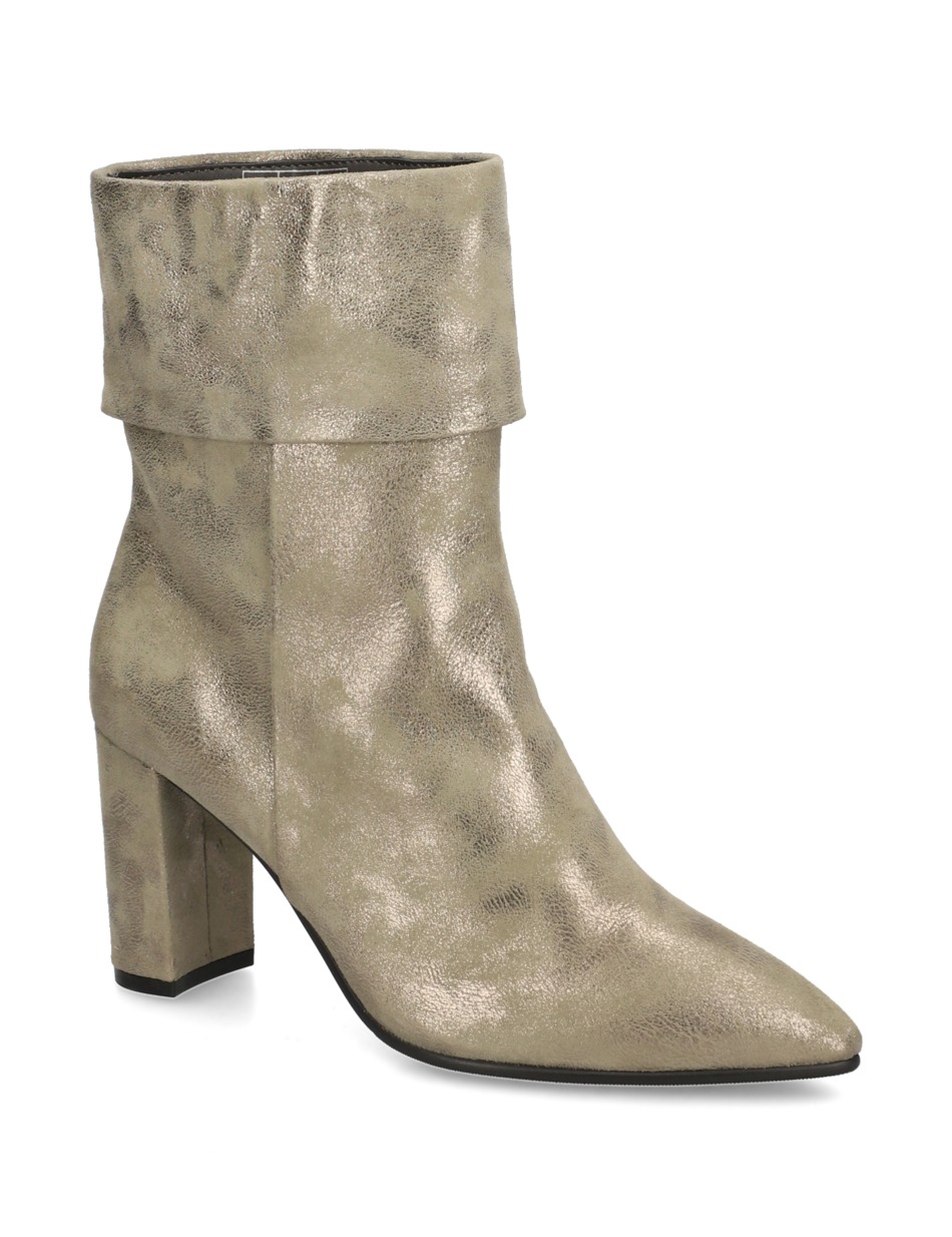 Veloursleder Stiefelette