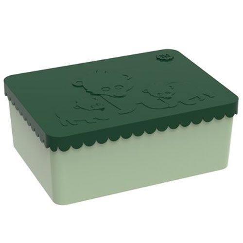 Blafre lunchbox beer donkergroen