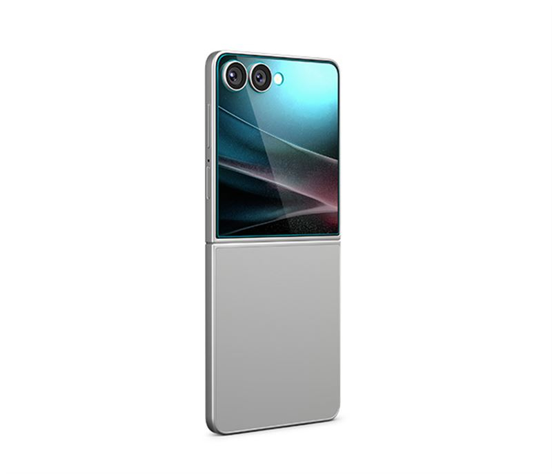 (2er Set) Samsung Galaxy Z Flip7 Glass Tr EZ Fit HD Panzer Glas Case Friendly   Montagerahmen (AGL09585)
