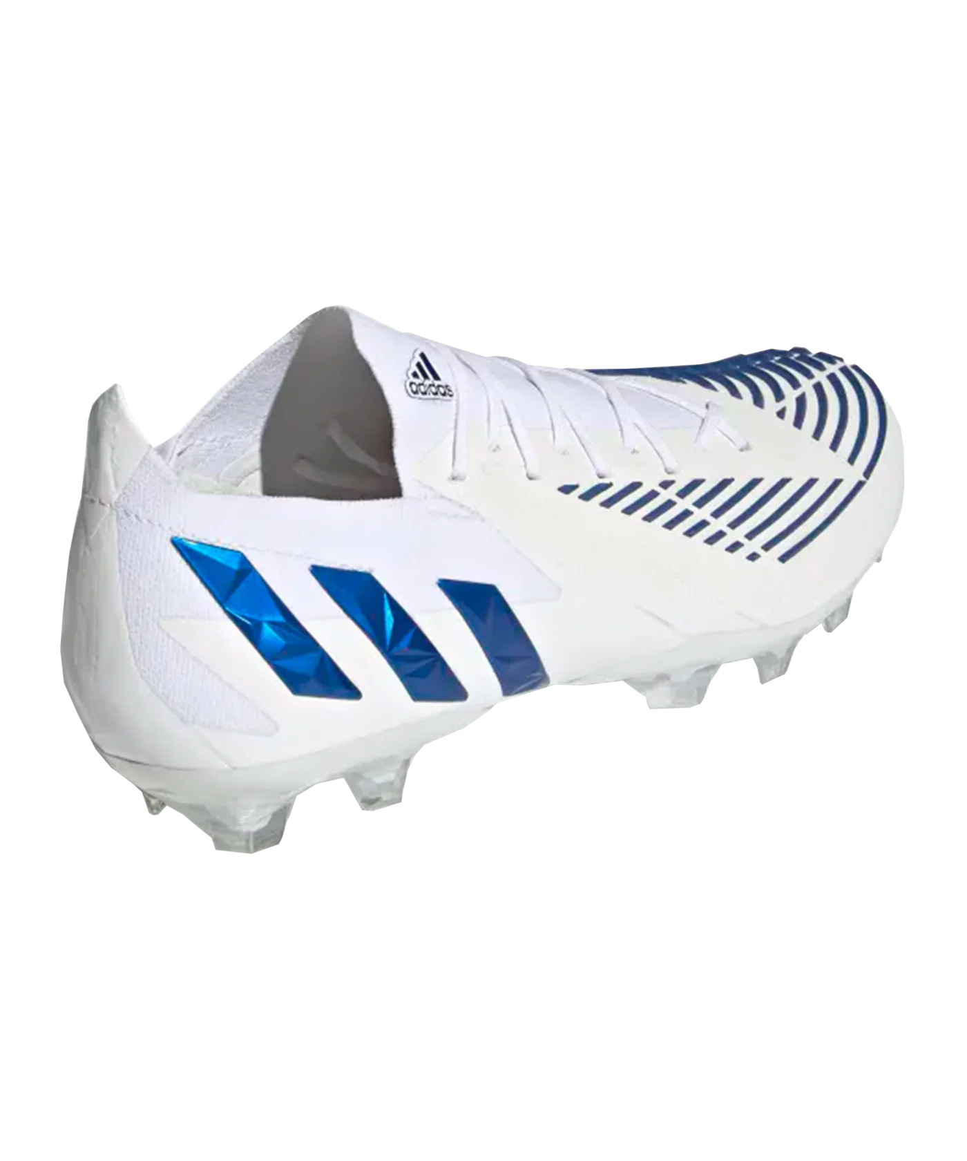 adidas Predator EDGE.1 L AG Diamond Edge Weiss Blau
