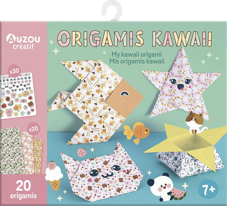 Auzou Auzou - Aktivitetssæt - Kawaii origami