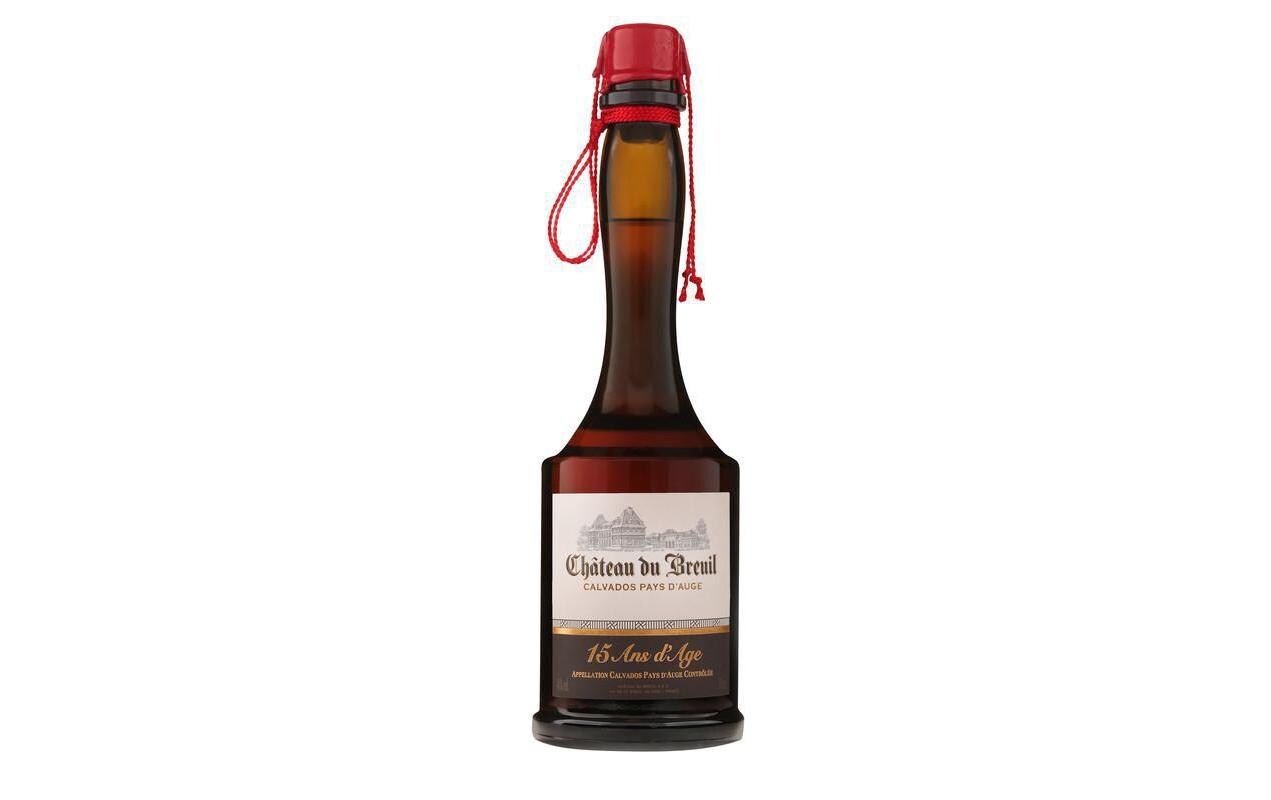 Calvados 15 ans 0.7 lBernsteinfarbener Apfelbranntwein aus Frankreich
