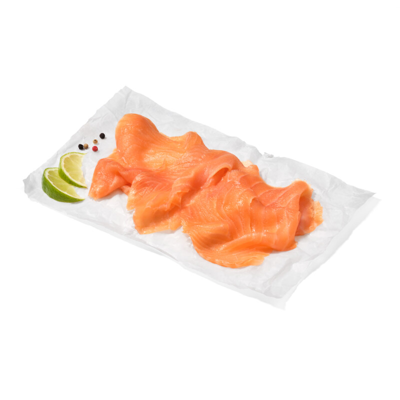 AH Gerookte zalm 30% verlaagd in zout