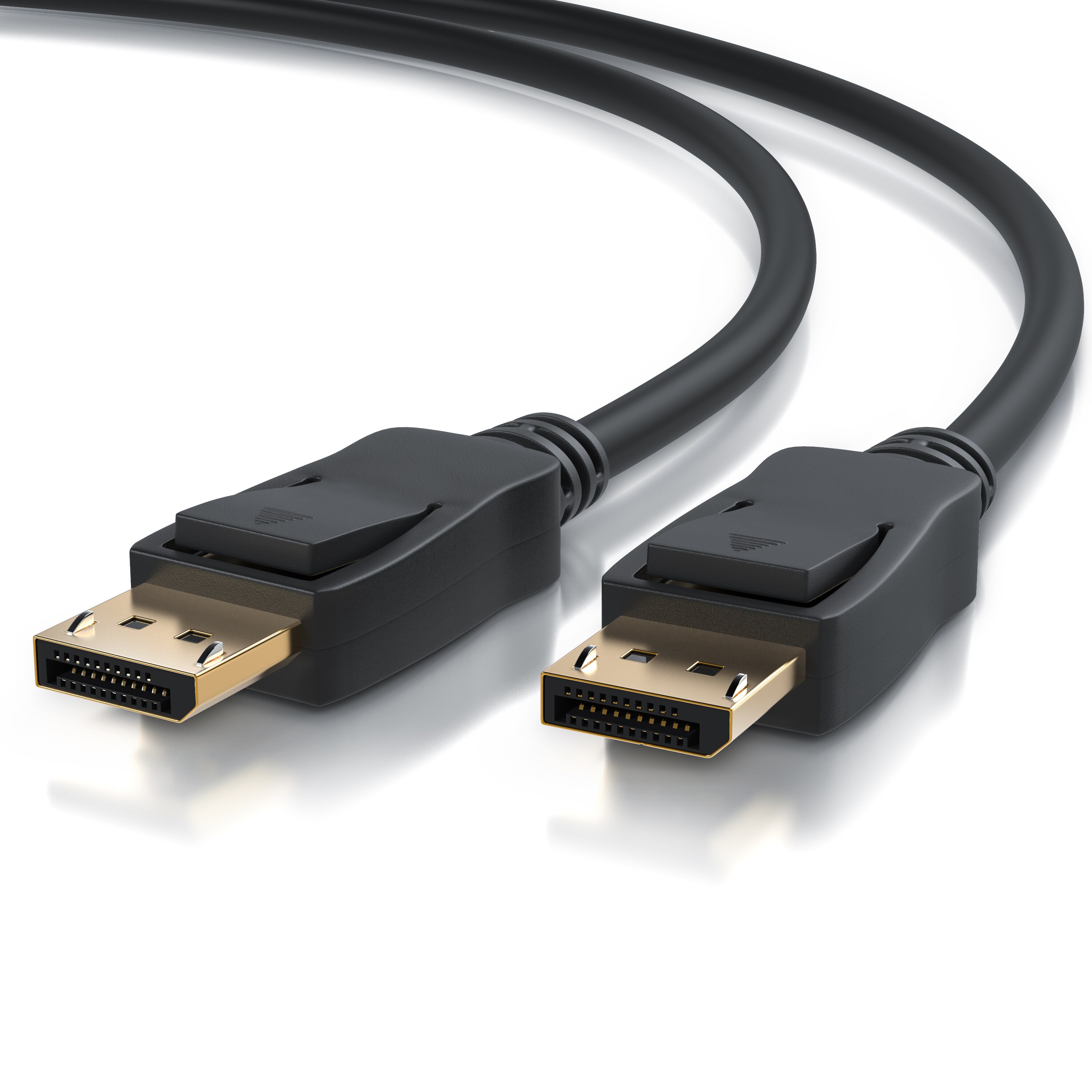 Primewire Premium DisplayPort auf DisplayPort Kabel 8K 7680 x 4320 @ 60 Hz mit DSC - 2m