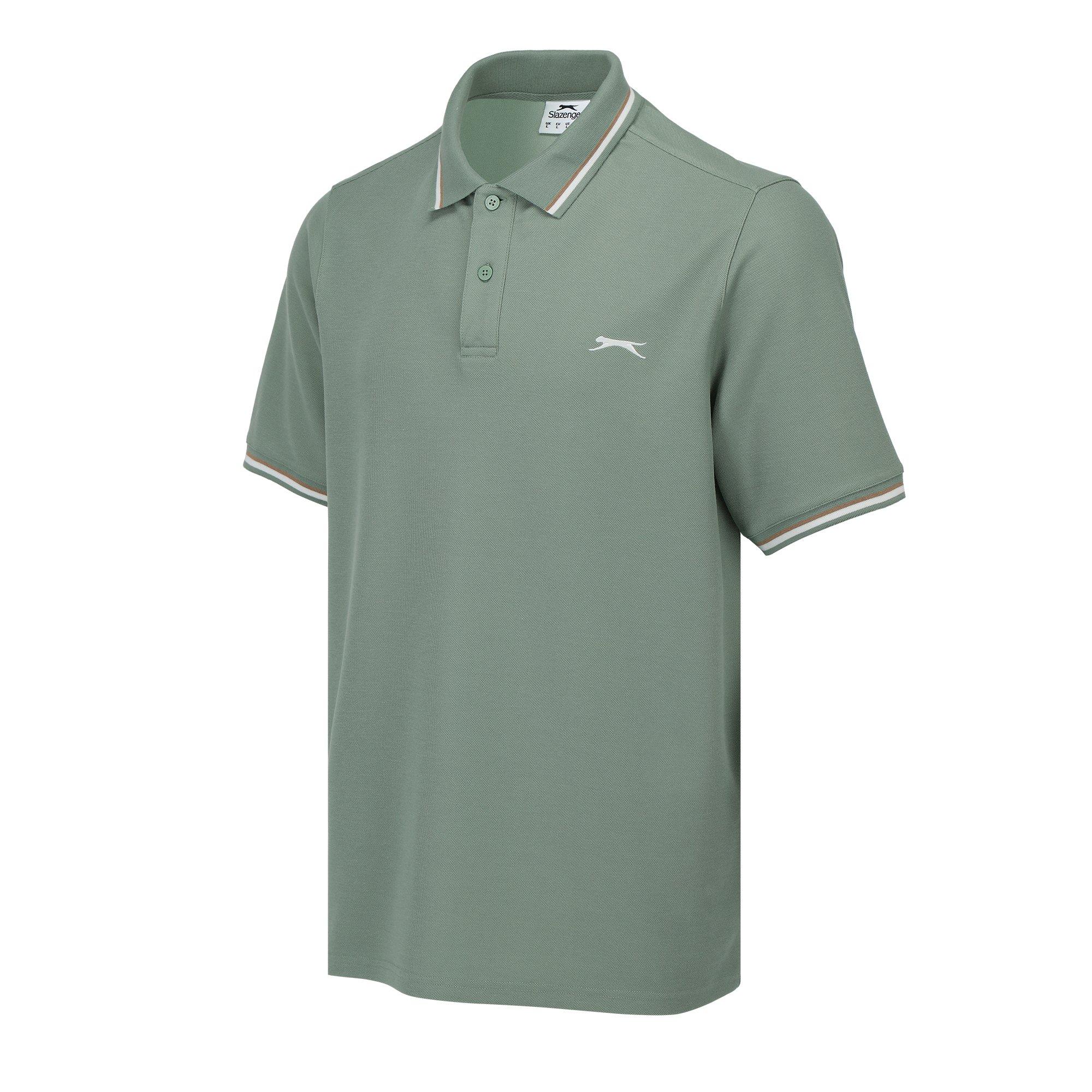Slazenger Tipped Polo Shirt Mens