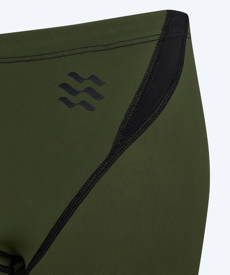 Watery konkurrence badebukser til drenge - Rapidskin 2.0 - Grøn