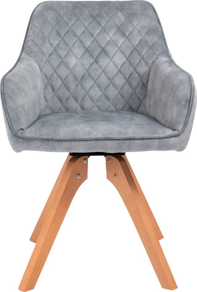 SalesFever Armlehnstuhl »Växjö - Esszimmerstuhl Komfort und Stil« () 1 Stk.Sitzkomfort neu definiert: 180° Drehplatte inklusive!