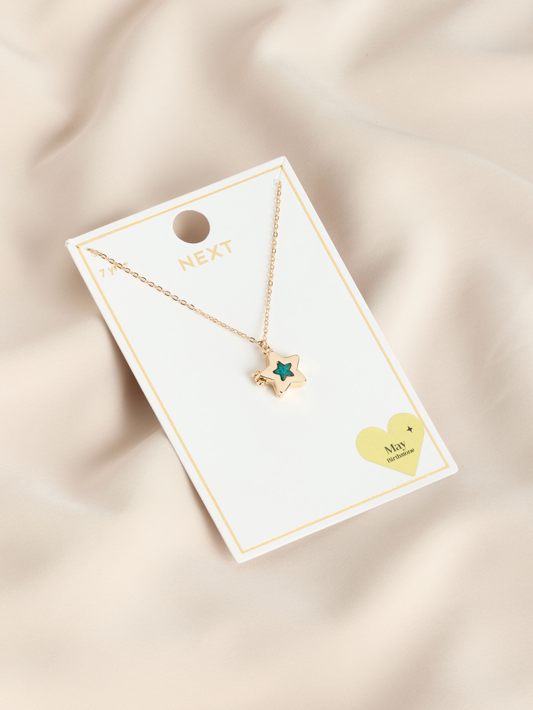 Goudkleurig - Birthstone Locket Necklace