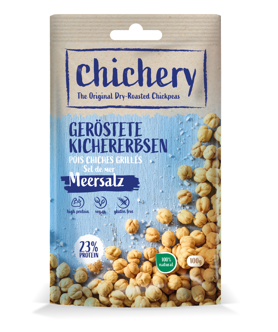 CHICHERY Kichererbsen Meersalz Btl 100 g