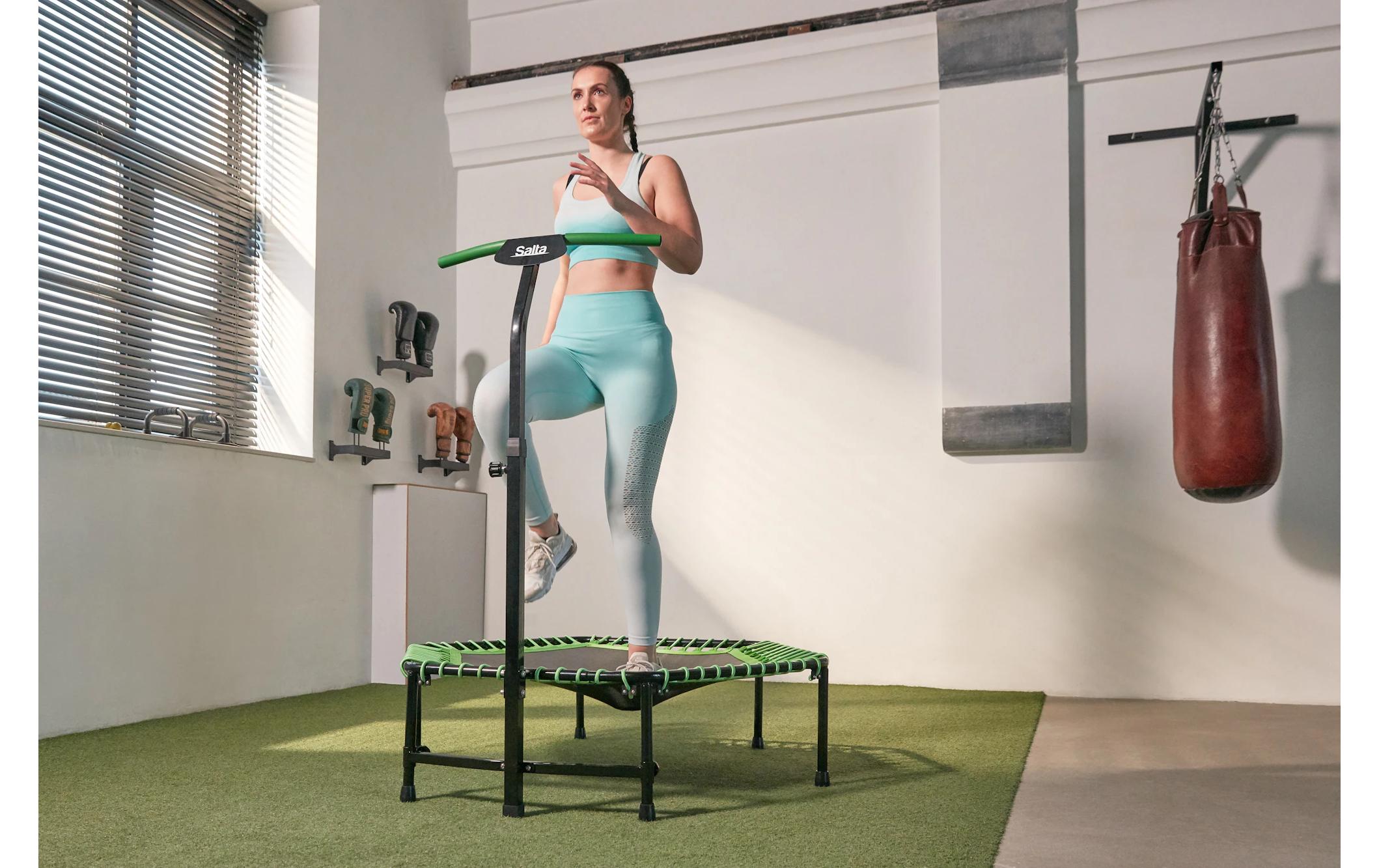 Fitnesstrampolin Salta Fitness 128 cm, GrünTrampolin zum Trainieren