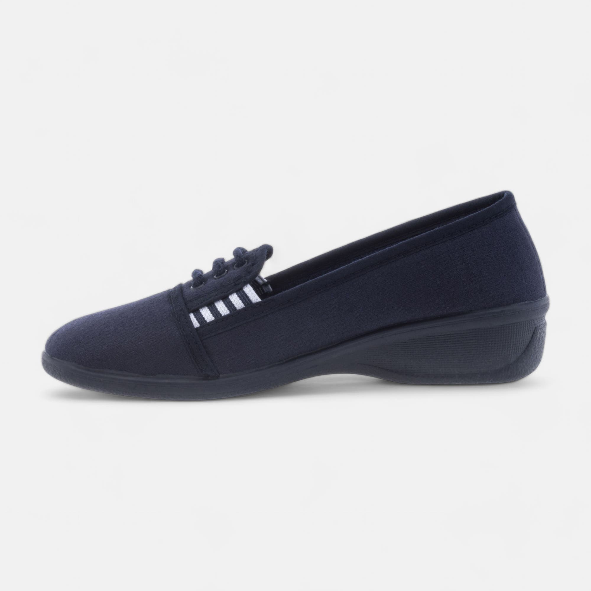 Tennis pieds sensibles Femme bleu