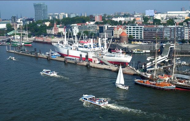 Segeln für zwei in Hamburg