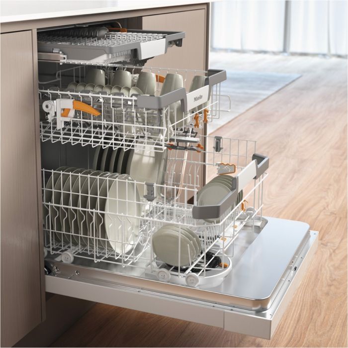 Miele Unterbau-Geschirrspüler G 7600 SCU AutoDos Brillantweiß