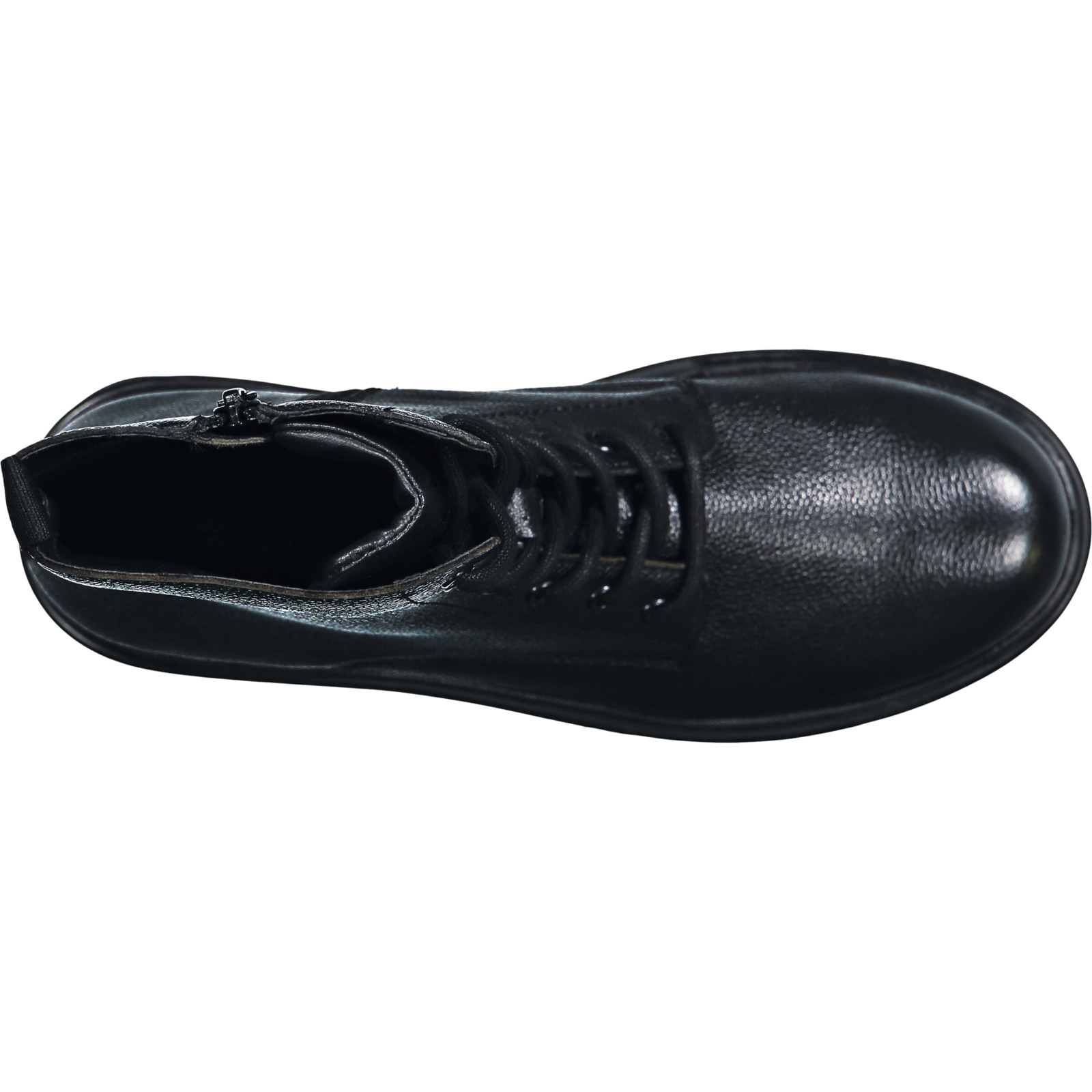 Cafe Moda Leder Boot Da., 37, schwarz
