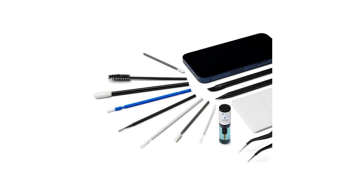iFixitPrecision Cleaning Kit gereedschapsset  (Zwart/blauw)
