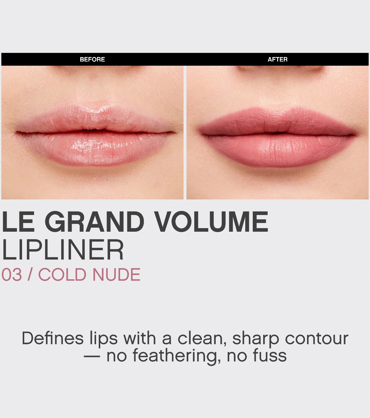 Vivienne Sabó - Delineador Labial Le Grand Volume - 03: Cold Nude