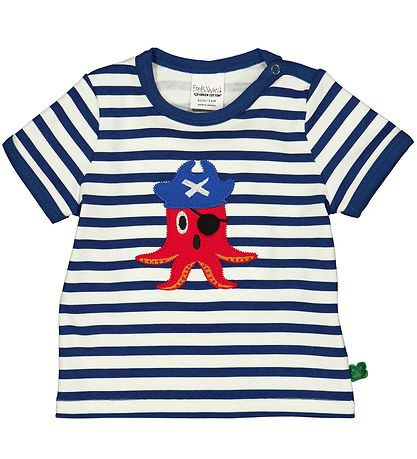 Freds World T-Shirt - Baby - Mandel/Navy