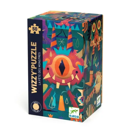 Djeco Wizzy’Puzzles: Monster, 50 Teile