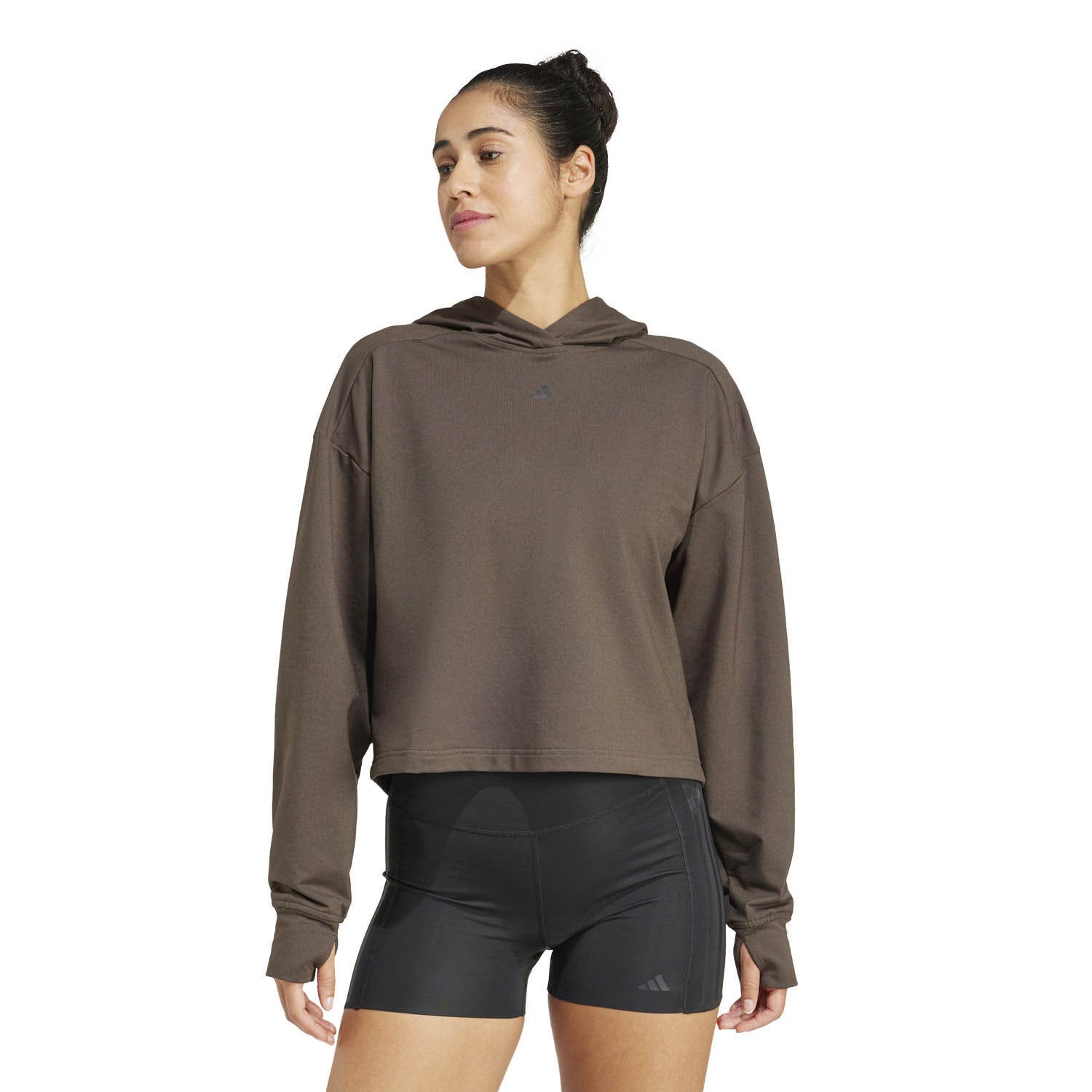 adidas  Power Loose Fit Back-Ventilation Hoodie