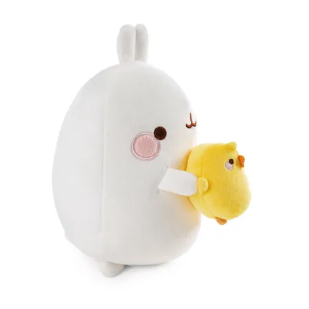 NICI Kuscheltier MOLANG mit Piu Piu in Geschenkverpackung, 24 cm