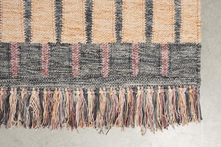 Dutchbone Hampton vloerkleed 160x230 blauw