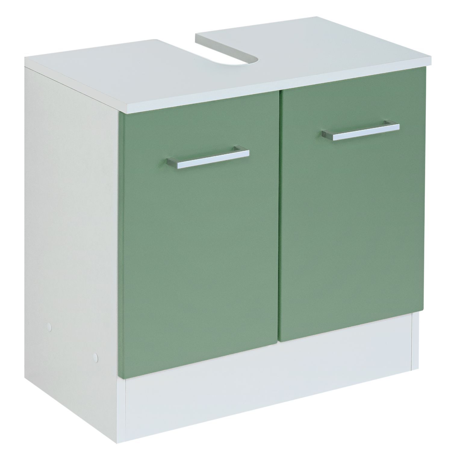 Waschbeckenunterschrank RIGA - grün - 60 cm