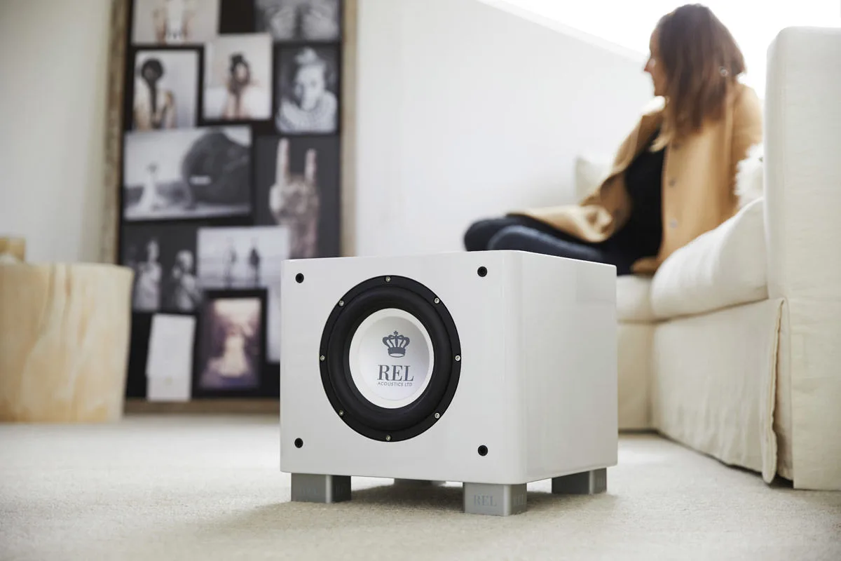 REL Acoustics T/7x Blanc Caissons de basses