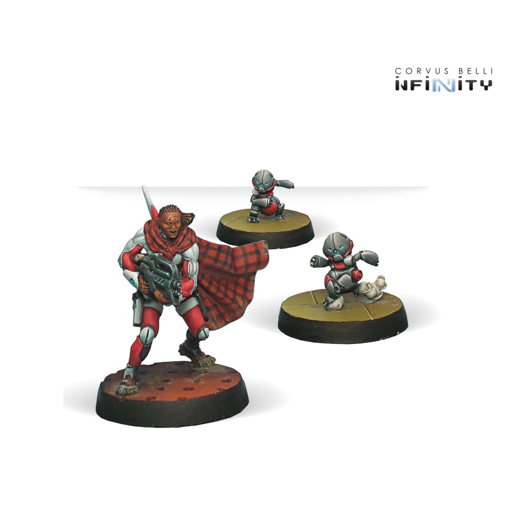 Infinity - Nomads - Moran Maasai Hunter (Boarding Shotgun, CrazyKoalas)