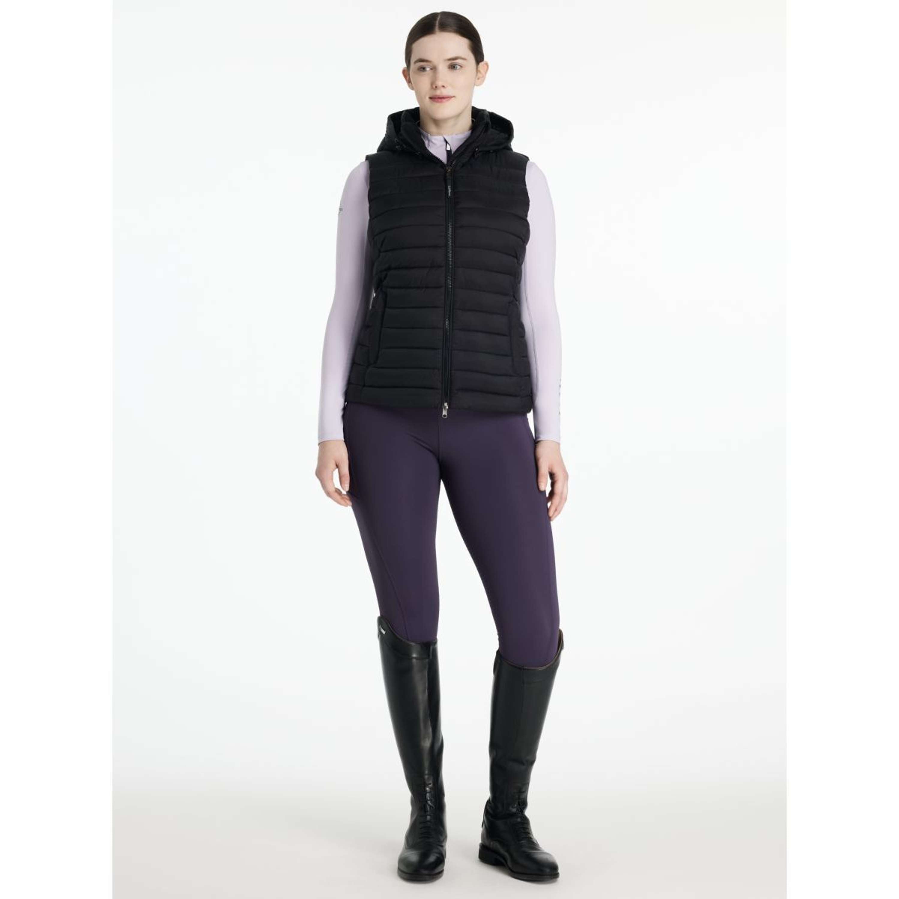 LeMieux Bodywarmer Rose Zwart
