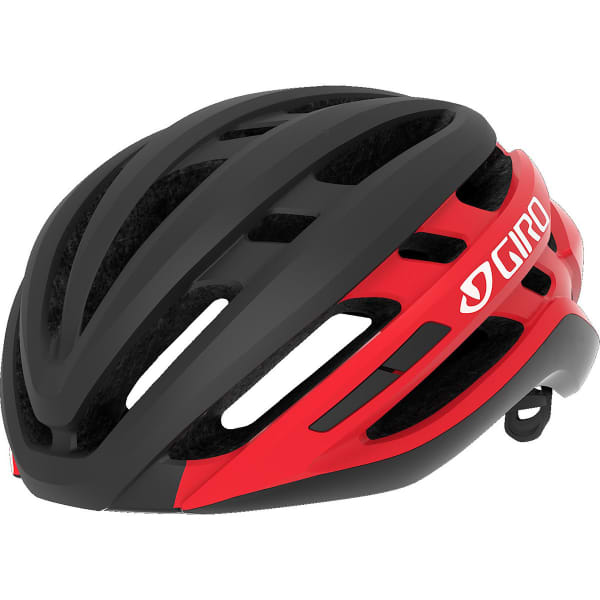 Casque vélo GIRO AGILIS BLACK/BRIGHT RED