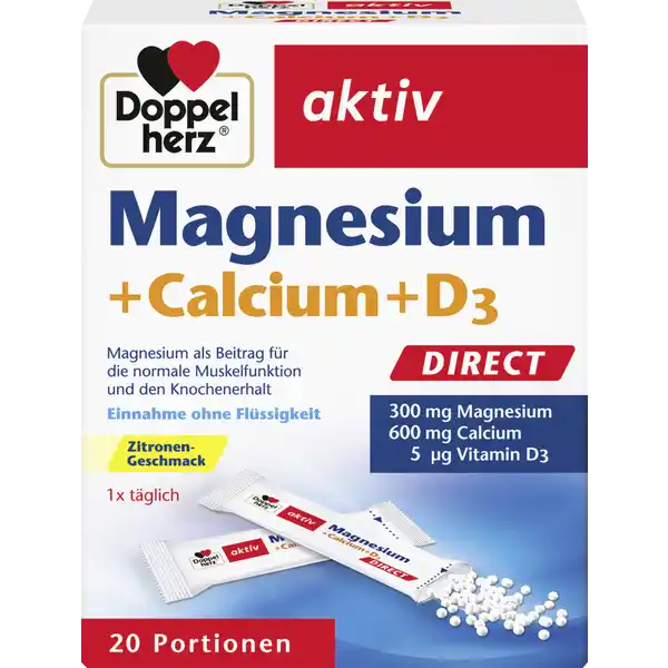 aktiv Magnesium+Calcium+D3 Direct