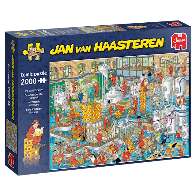 Jan Van Haasteren The Craft Brewery Puslespill 2000 brikker, Jumbo
