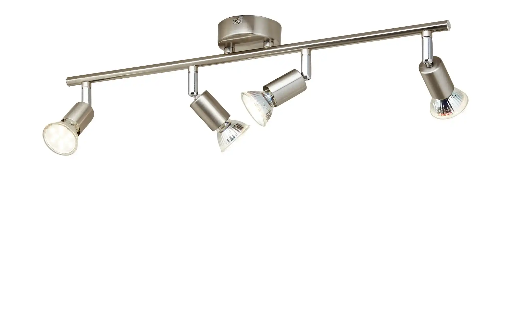 KHG LED- Deckenspot, 4-flammig, nickel matt