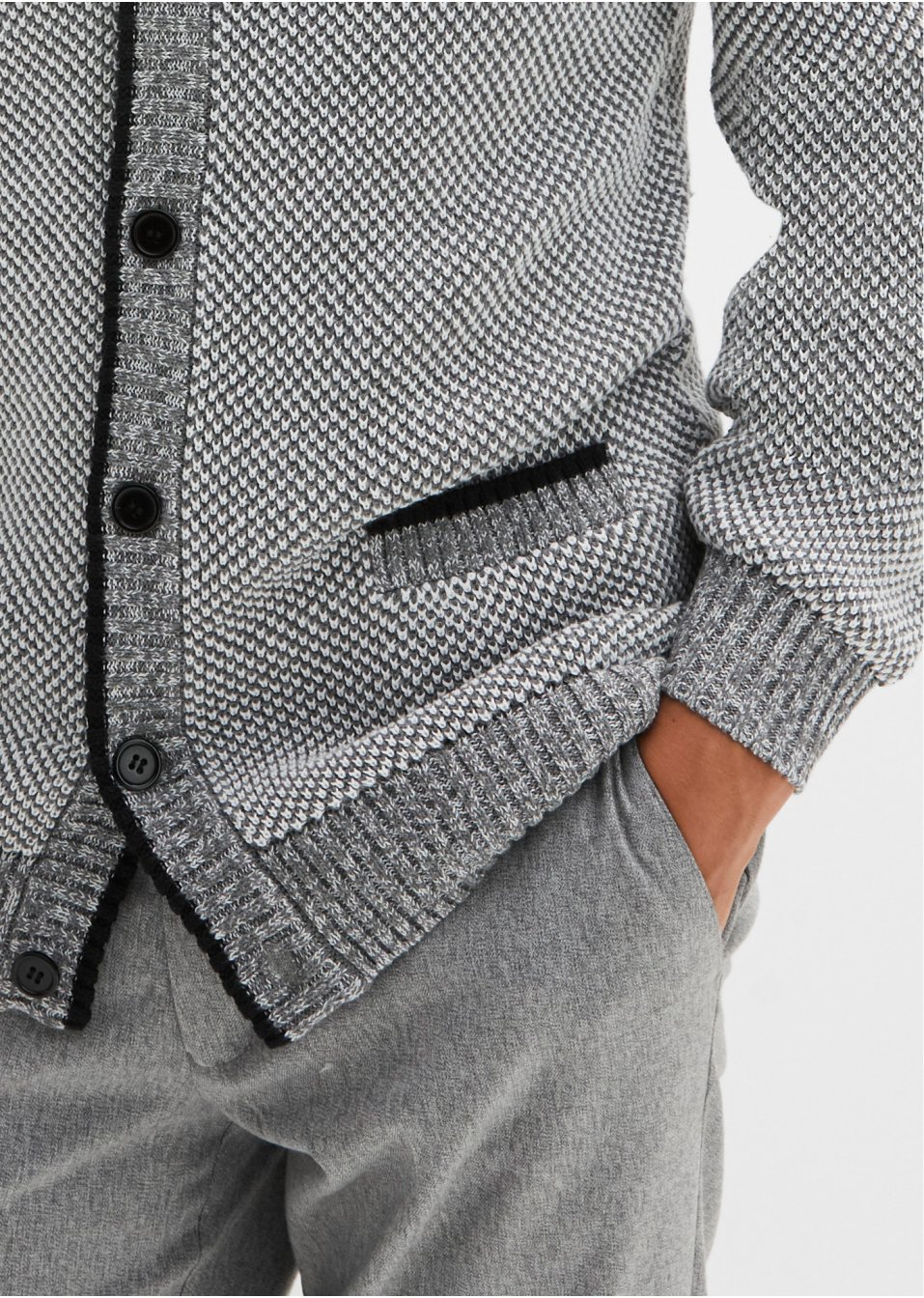 Gilet en maille style bavarois