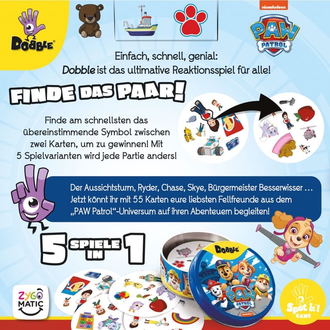 Paw Patrol - Dobble