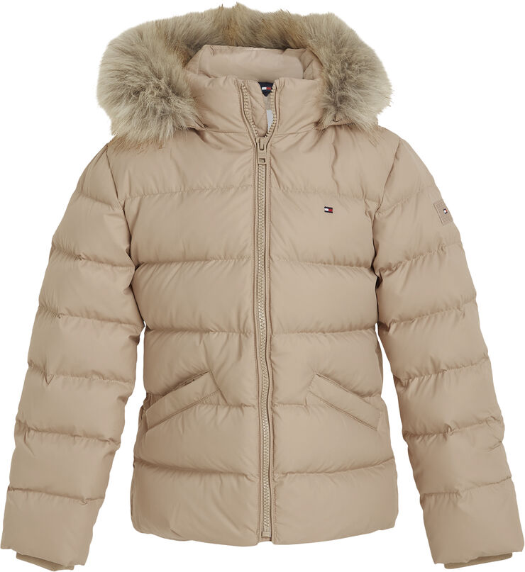 Tommy Hilfiger ESSENTIAL DOWN FUR HOOD JACKET Merino