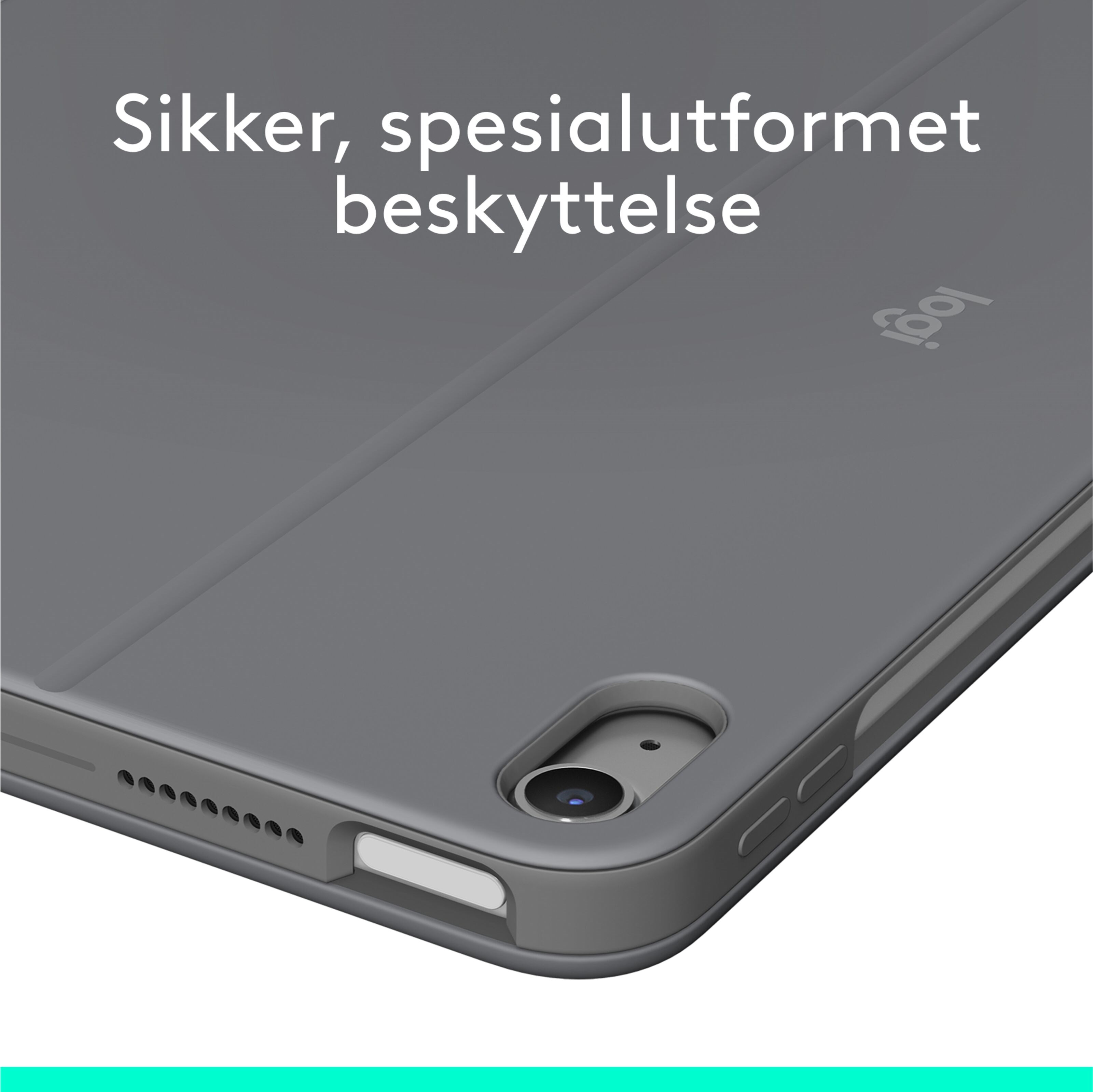 Logitech Combo Touch til iPad Air 11'' (M2 og gen. 5)