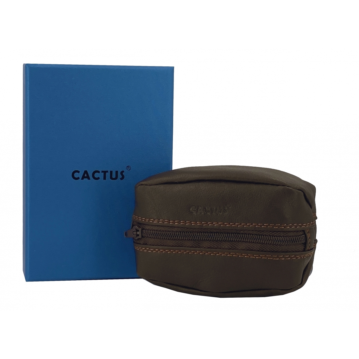 Cactus Porte-monnaie cuir de vachette Cactus