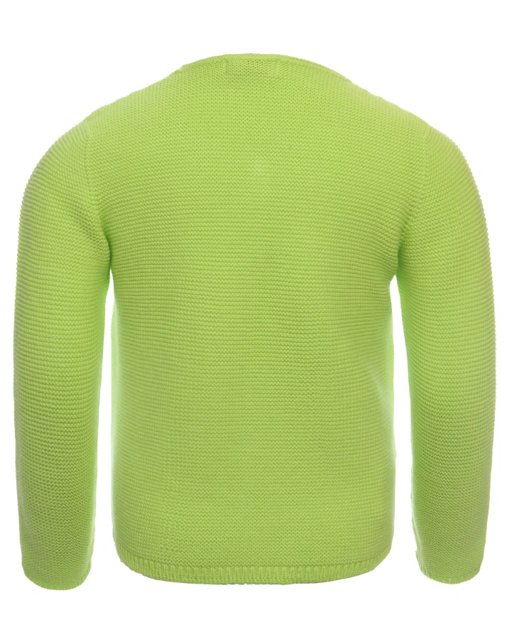 Strickcardigan in neongelb
