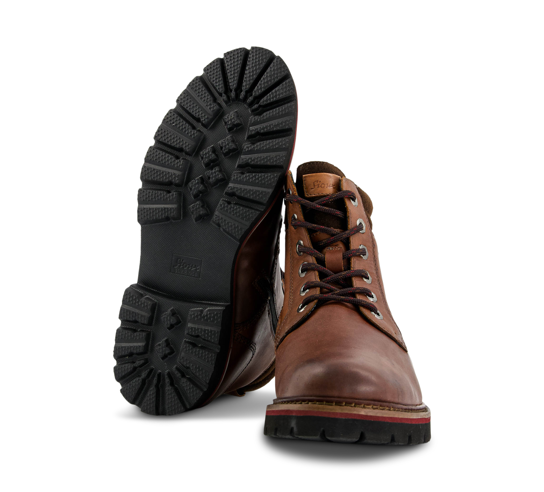 Sioux Adalrik - Schnürboots braun