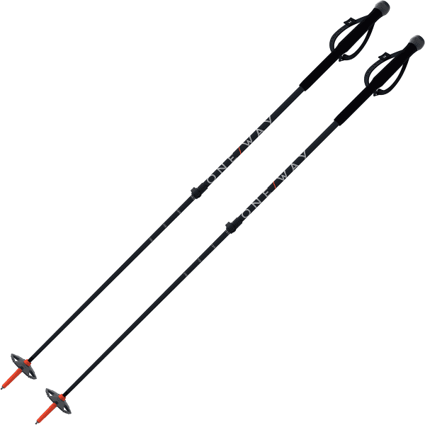 Bâton ski de randonnée ONE WAY TR VARIO 2 BLACK