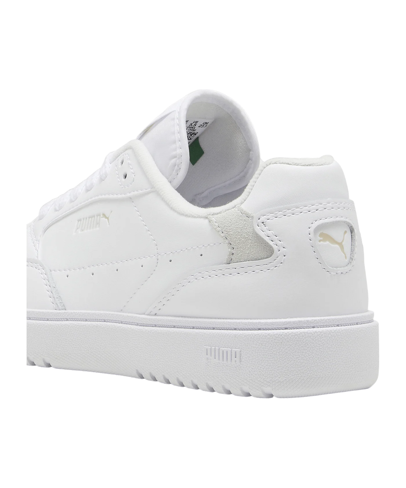 PUMA Doublecourt Damen Weiss F02