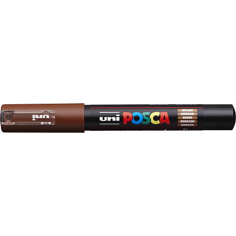 Posca PC1MC vandbaseret tusch - brun