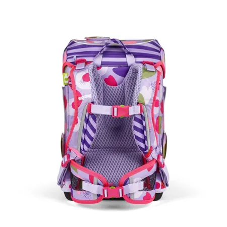 ergobag CUBO LIGHT Schulrucksack-Set BlütenzauBär, 6-teilig