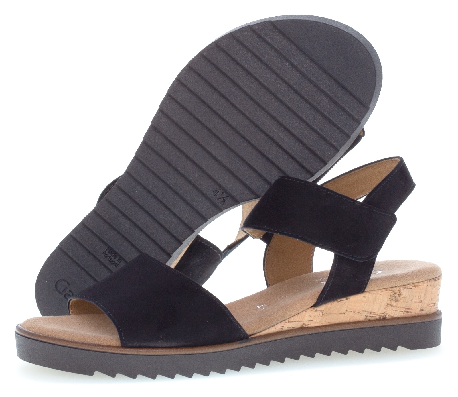 Gabor Sandalette »GENUA«  , Sommerschuh, Sandale, Keilabsatz, mit kleinem Stretch, Weite G
