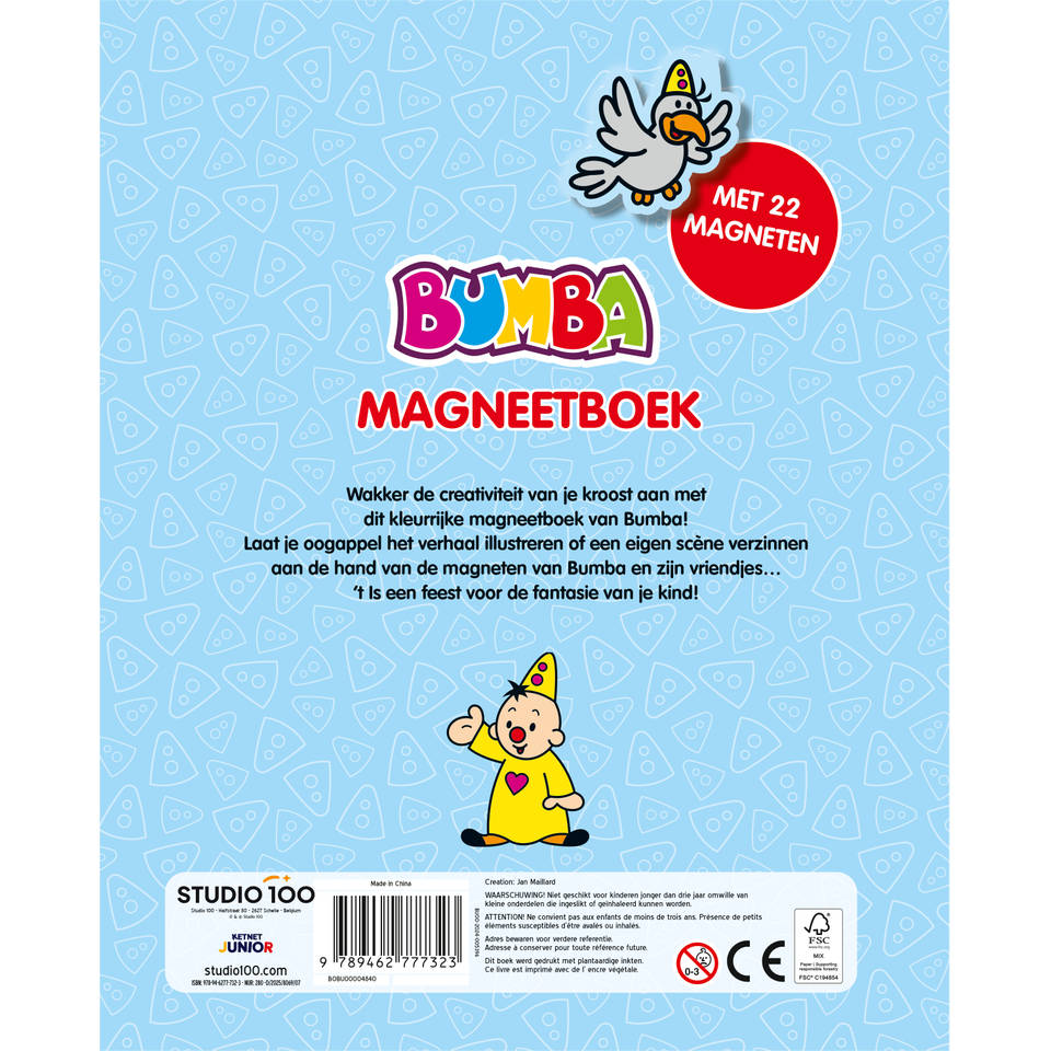 Bumba magneetboek
