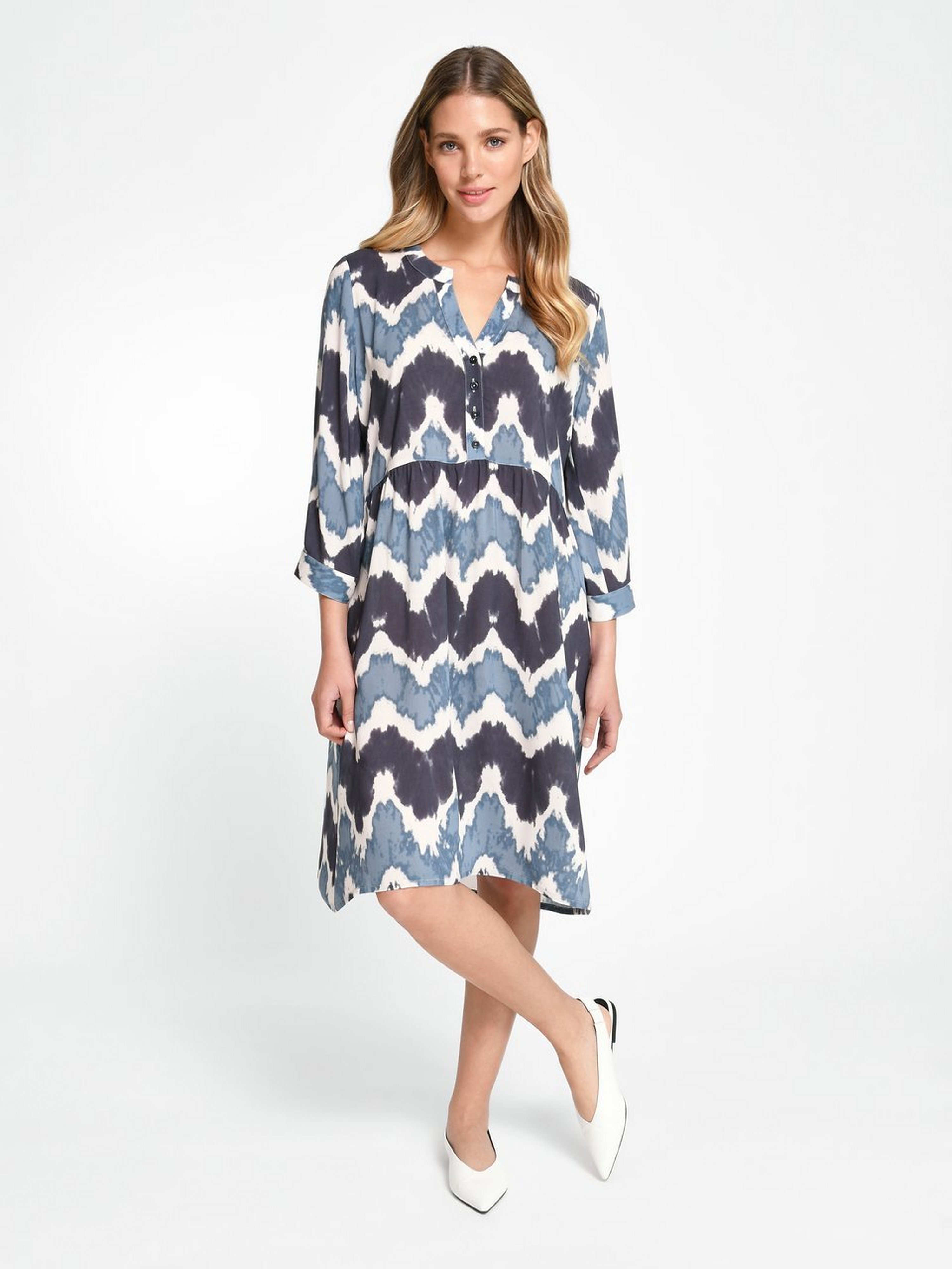 Kleid mit 3/4-Arm