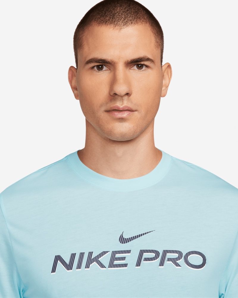 T-shirt Nike Dri-FIT Bleu Ciel pour homme