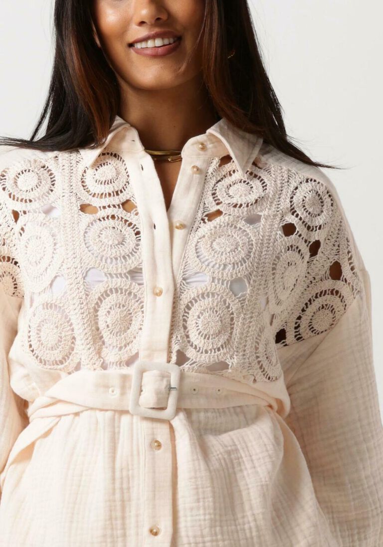 FREEBIRD witte freebird blouse wv-struct-crochet-cot-23-2
