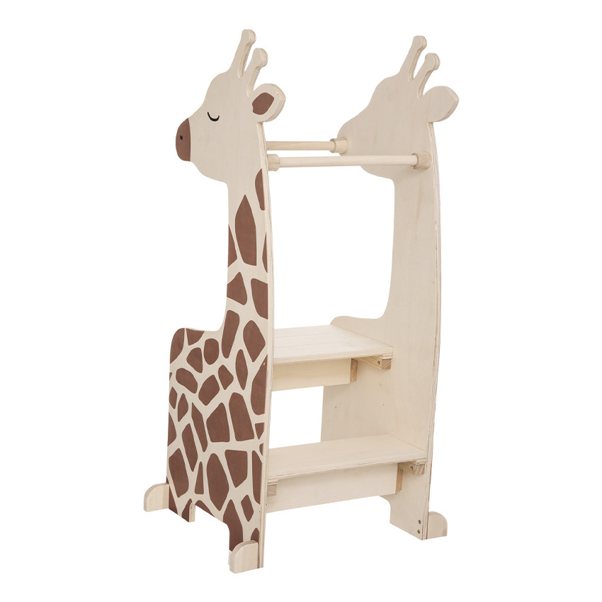 Tour d'observation en pin Girafe